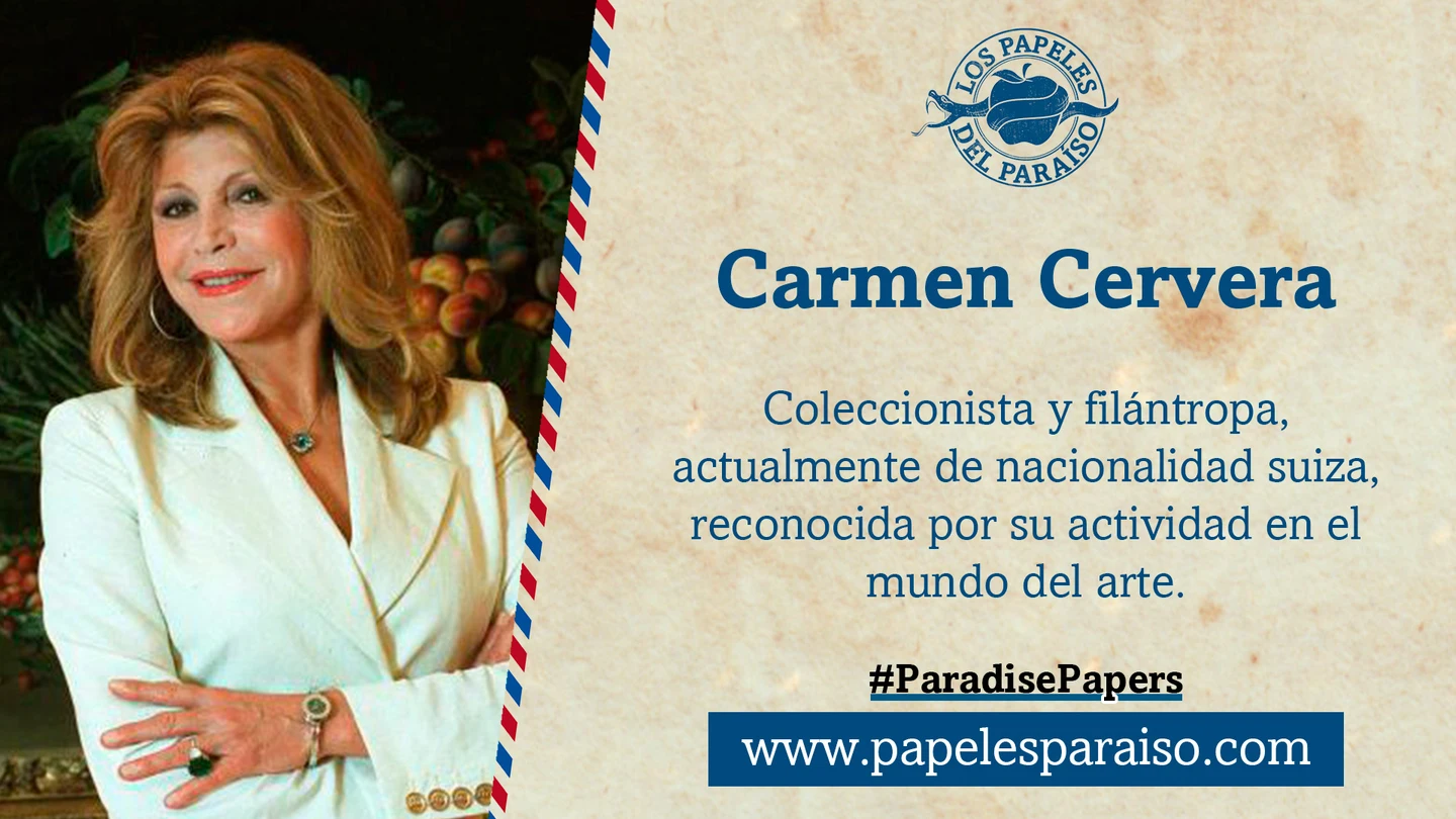 Carmen Cervera, coleccionista y filántropa Carmen Cervera, coleccionista y filántropa