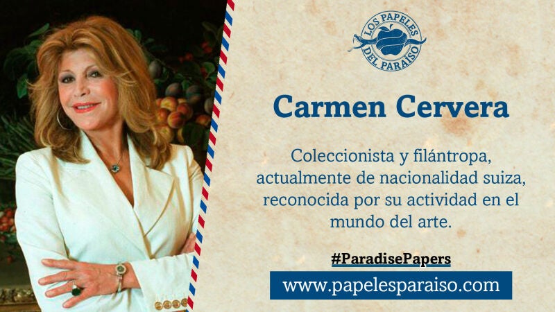 Carmen Cervera, coleccionista y filántropa
