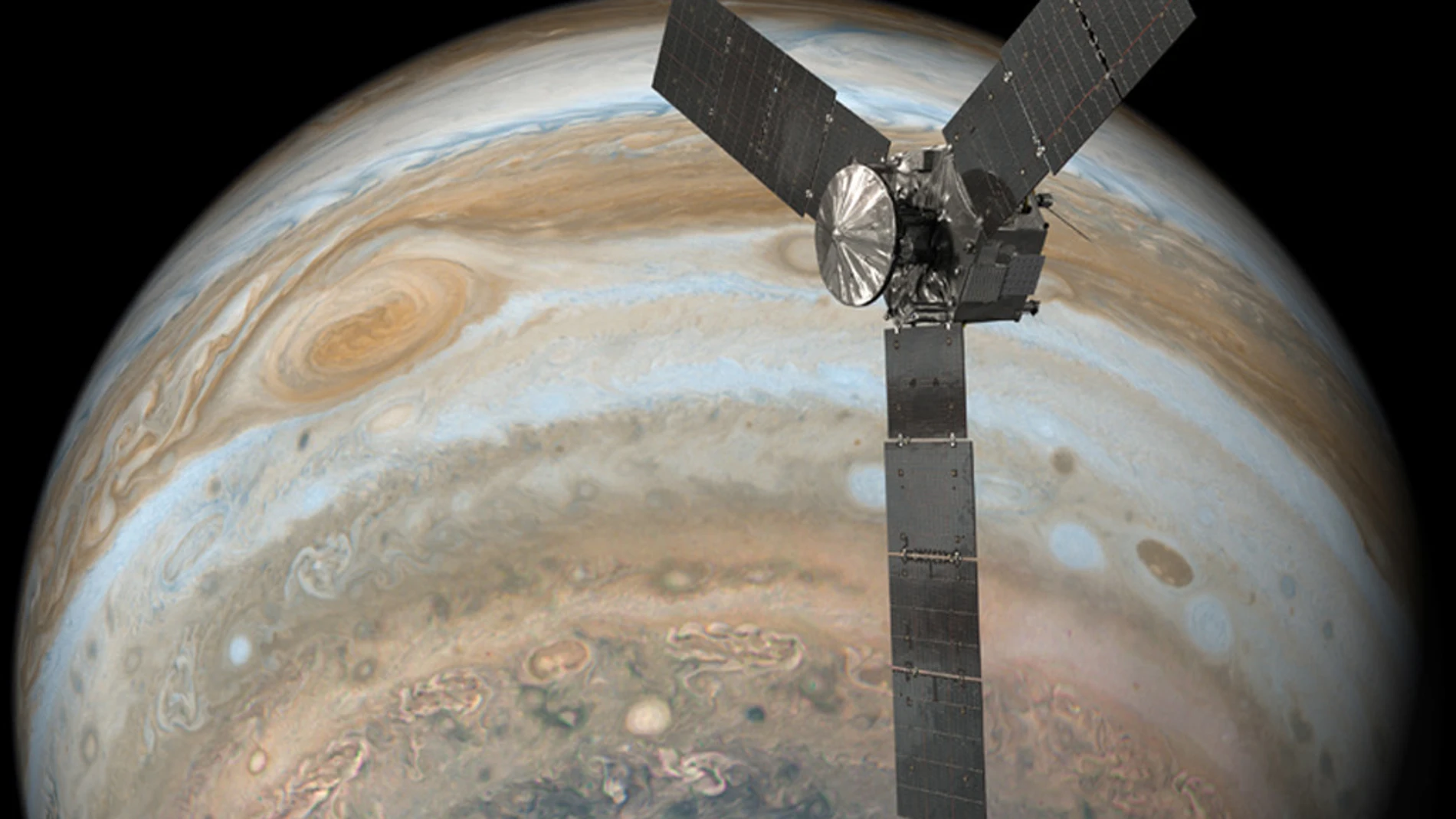 La sonda Juno y Júpiter