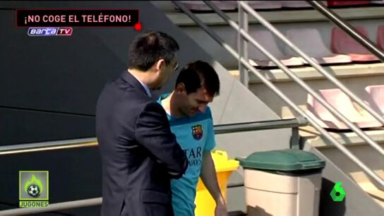Alarma con la renovaci&oacute;n de Messi: &iexcl;No coge el tel&eacute;fono a la directiva!