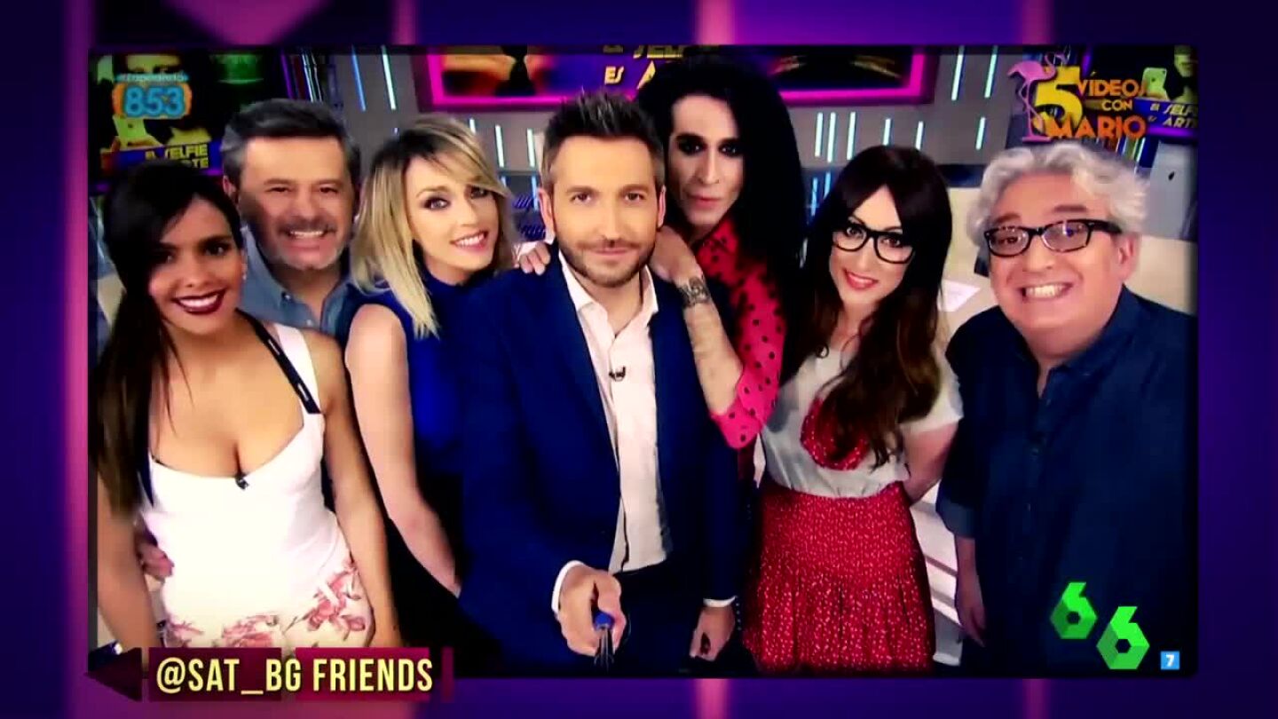 La felicitaci&oacute;n a Zapeando por sus 1.000 programas al m&aacute;s puro estilo Friends 