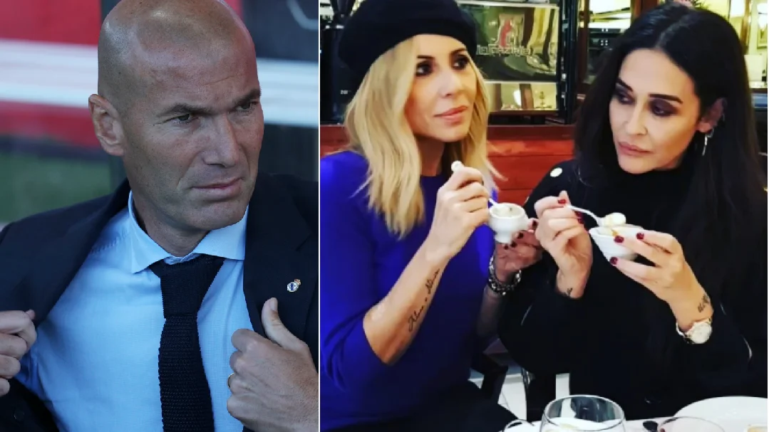 La reacción de Marta Sánchez y Vicky Martín Berrocal al ver a Zidane se hace viral La reacción de Marta Sánchez y Vicky Martín Berrocal al ver a Zidane se hace viral