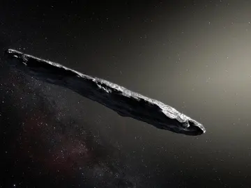 El alargadisimo Oumuamua el primer asteroide interestelar El alargadisimo Oumuamua el primer asteroide interestelar