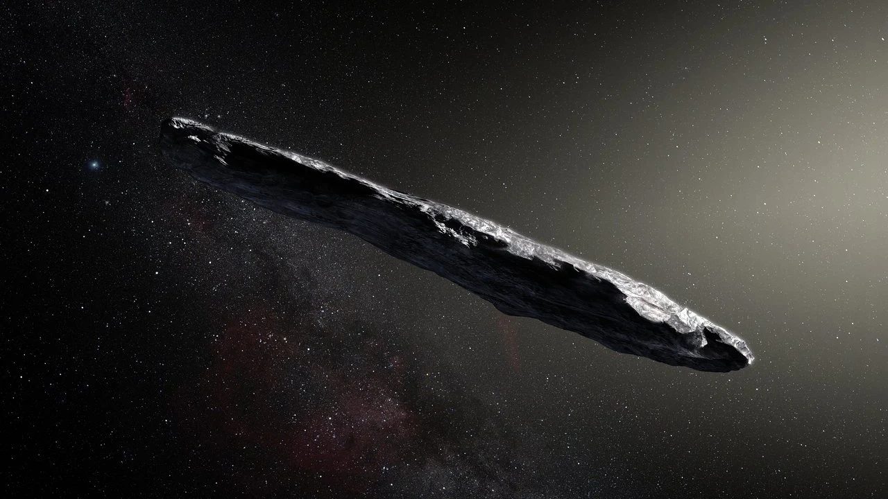 El alargadisimo Oumuamua el primer asteroide interestelar