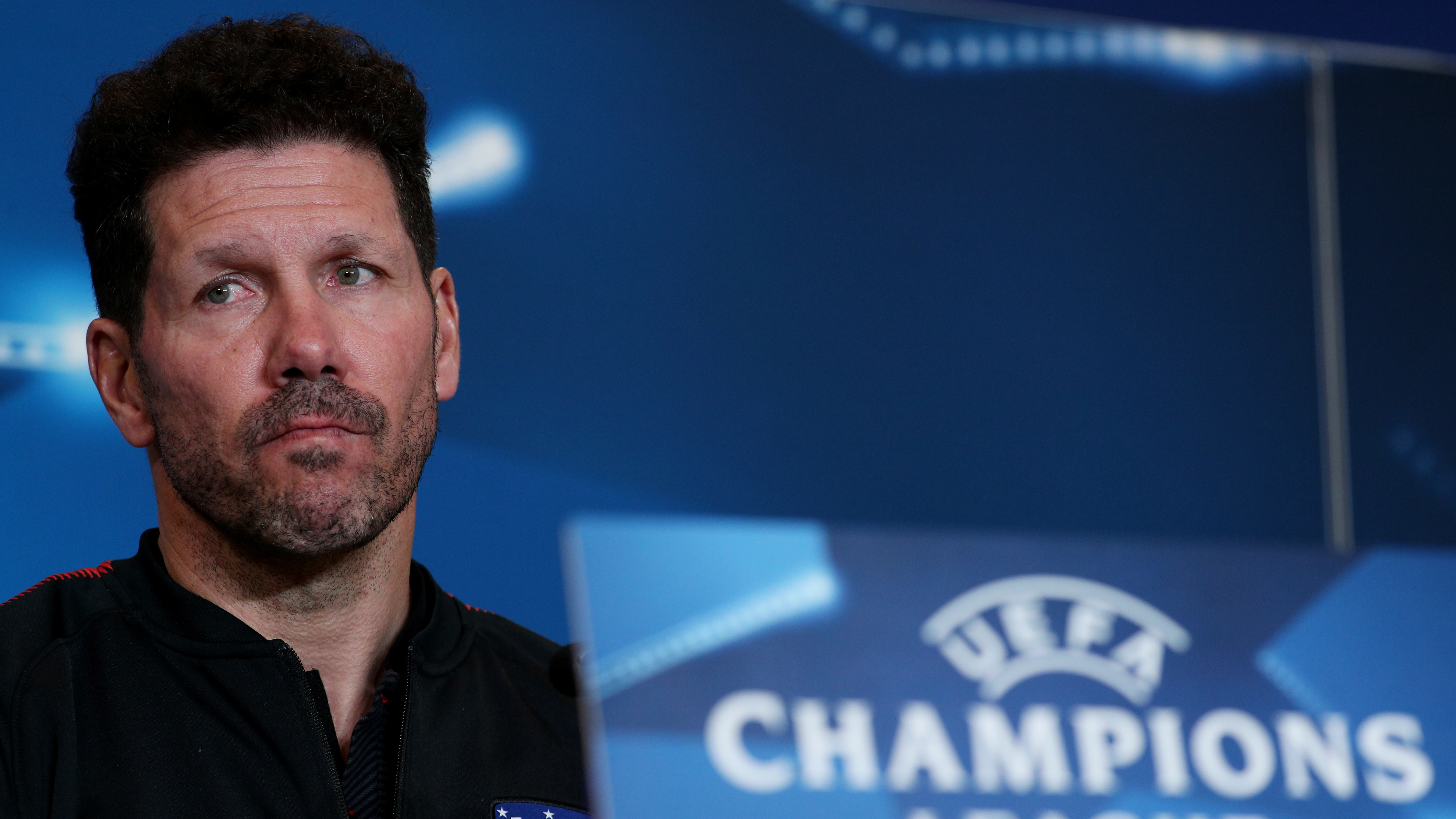 Simeone, en rueda de prensa Simeone, en rueda de prensa