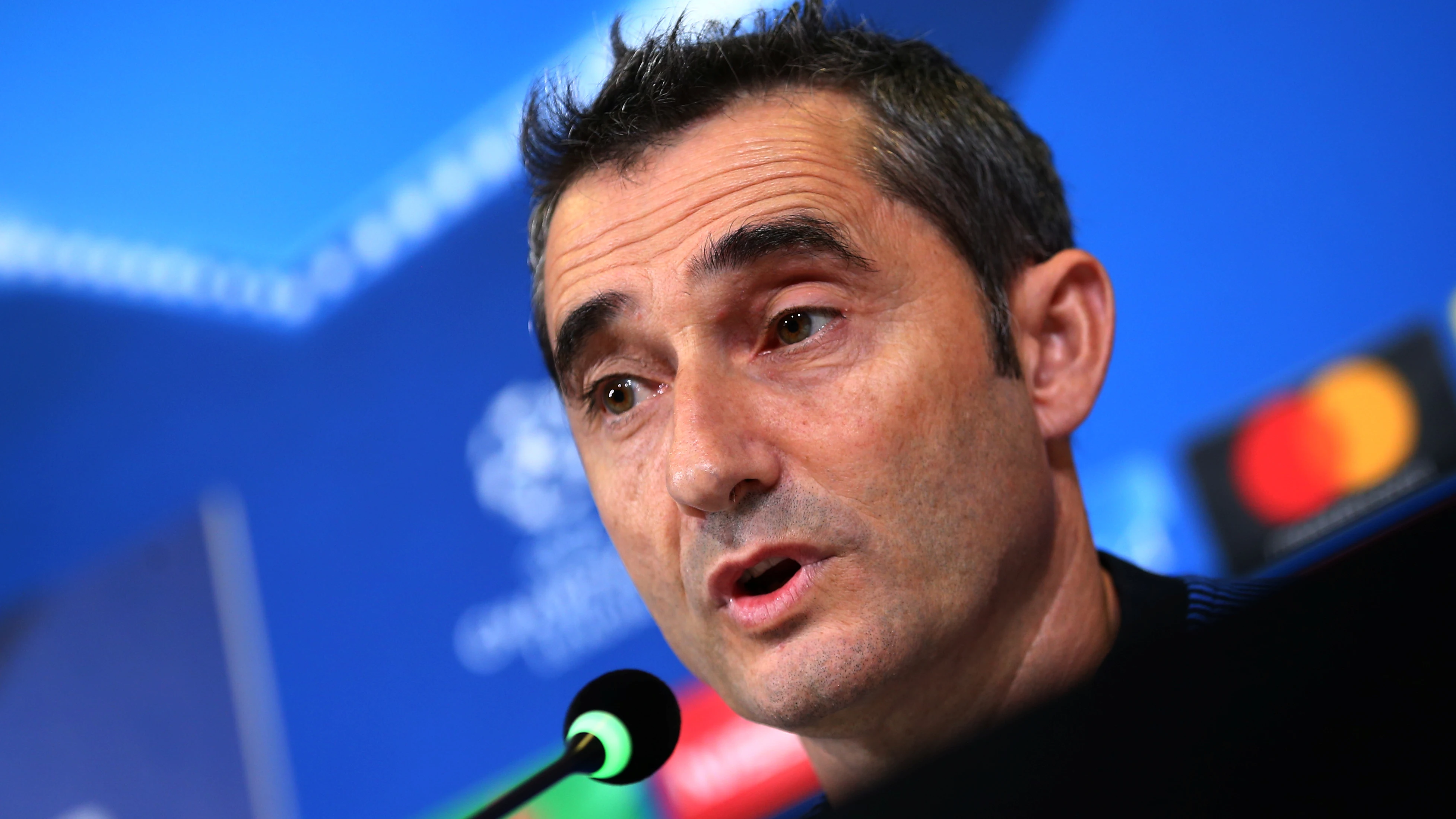 Ernesto Valverde, en rueda de prensa Ernesto Valverde, en rueda de prensa