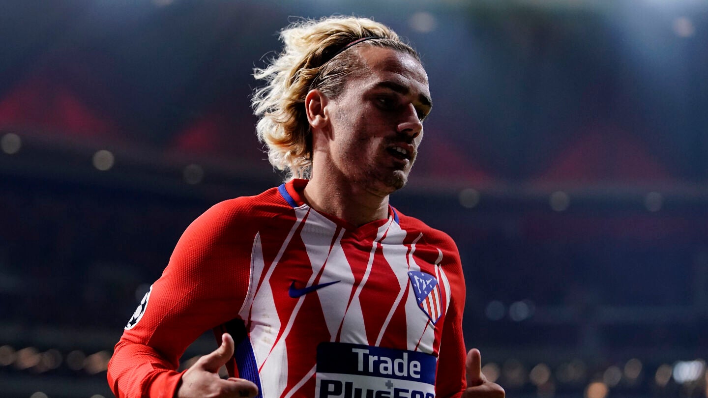 Griezmann, durante un partido con el Atl&eacute;tico de Madrid