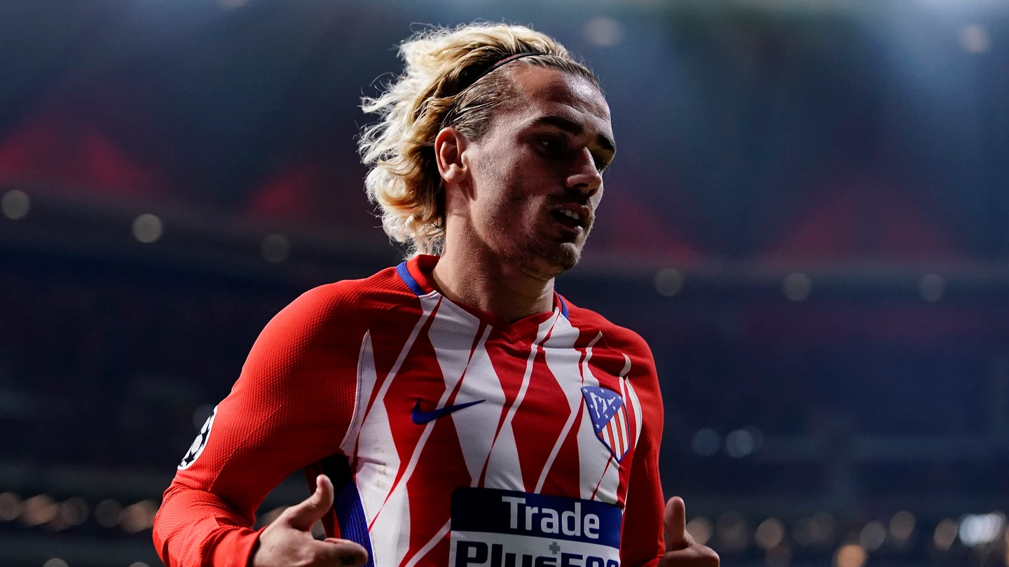 Griezmann, durante un partido con el Atlético de Madrid Griezmann, durante un partido con el Atlético de Madrid