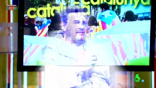 Miki Nadal aparece en forma de holograma en Zapeando Miki Nadal aparece en forma de holograma en Zapeando
