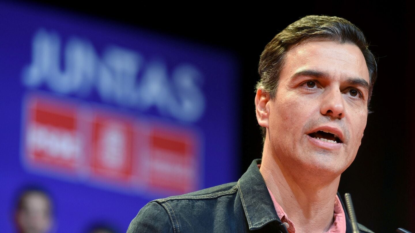 El secretario general del PSOE Pedro S&aacute;nchez