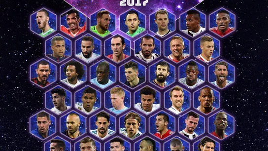Jugadores elegidos para formar el equipo del año de la UEFA Jugadores elegidos para formar el equipo del año de la UEFA