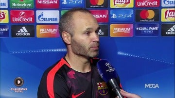 Iniesta: "Cuando Messi está en el campo la diferencia es notable, pero es cuestión de sumar todos"