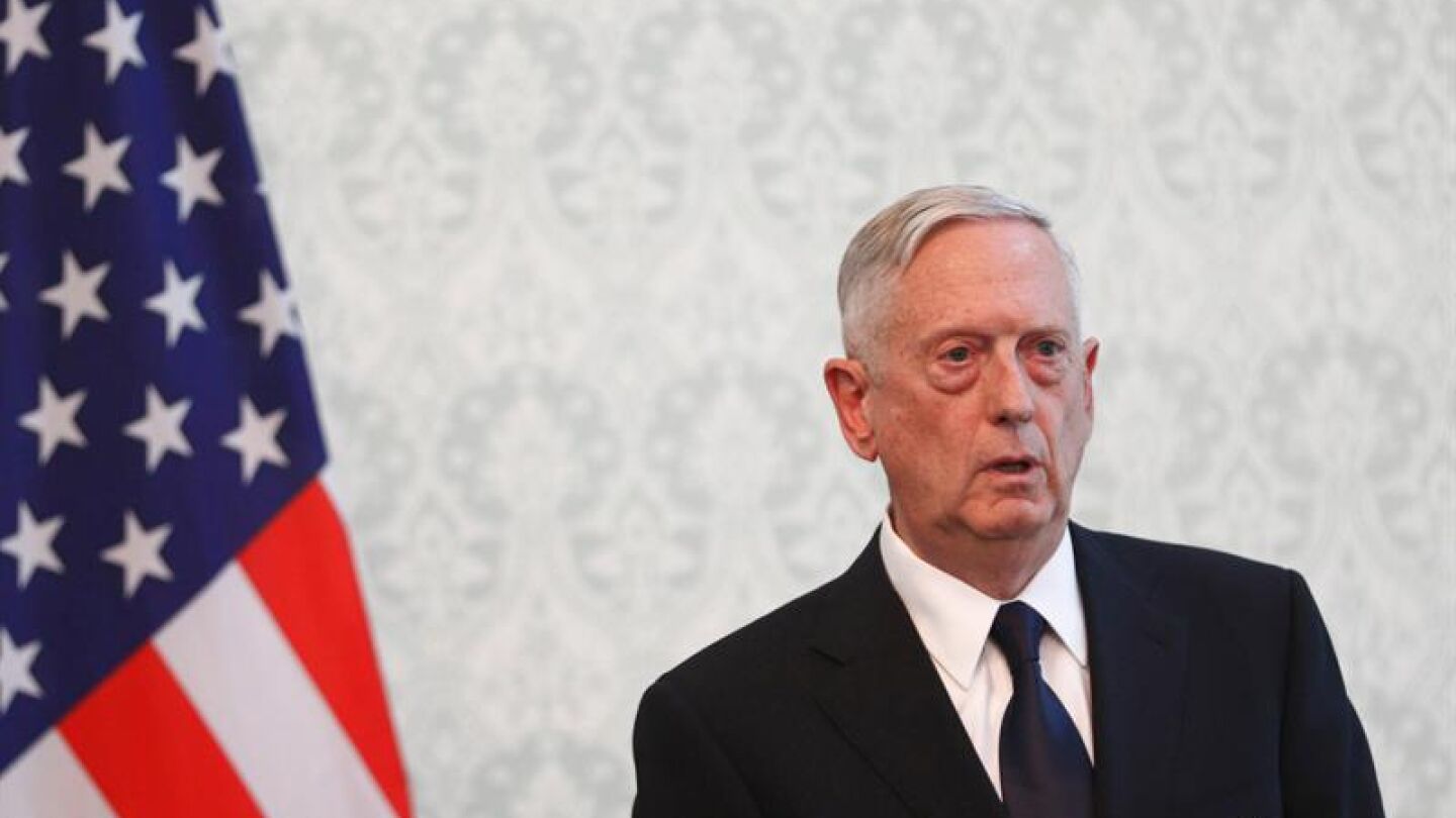 El secretario de Defensa de los Estados Unidos, James Mattis.