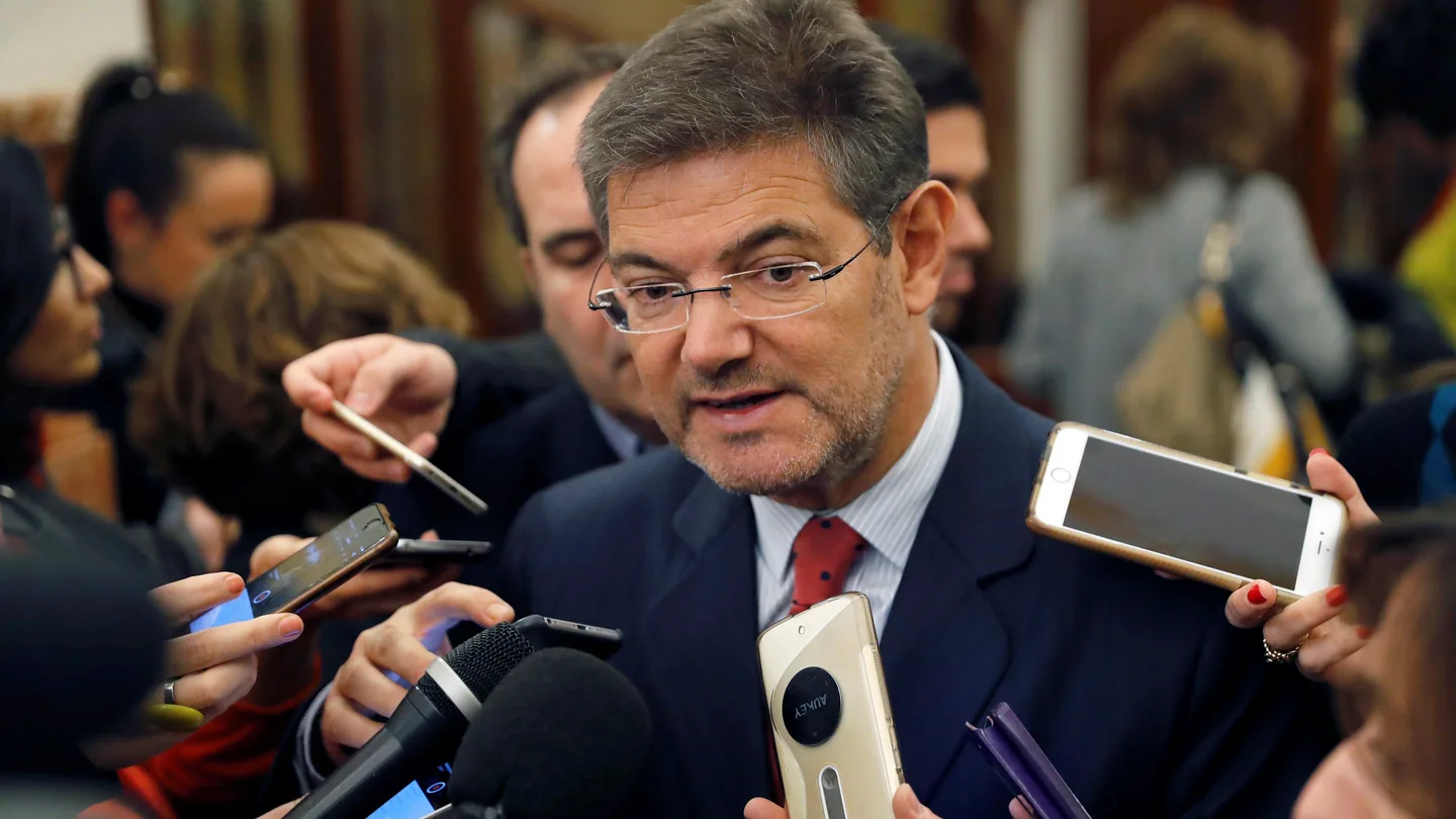 El ministro de Justicia, Rafael Catalá El ministro de Justicia, Rafael Catalá