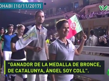 Polémica en un torneo de hípica: seis jinetes españoles se presentan como catalanes y eluden la bandera Polémica en un torneo de hípica: seis jinetes españoles se presentan como catalanes y eluden la bandera