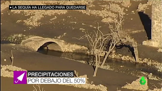 Las lluvias no ayudan a frenar la sequía. sequia