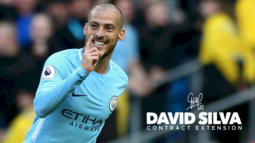 David Silva renueva su contrato con el Manchester City.