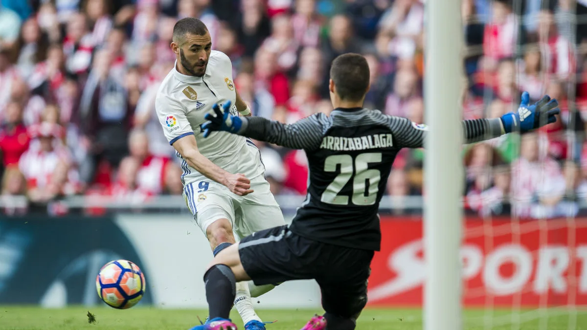 Kepa, ante Benzema