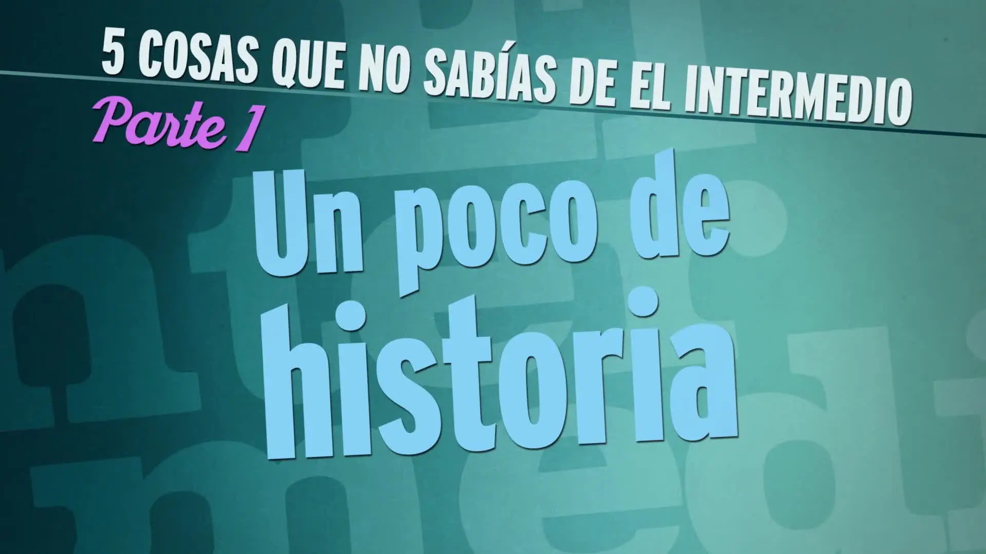 Cinco cosas de El Intermedio que no sabías