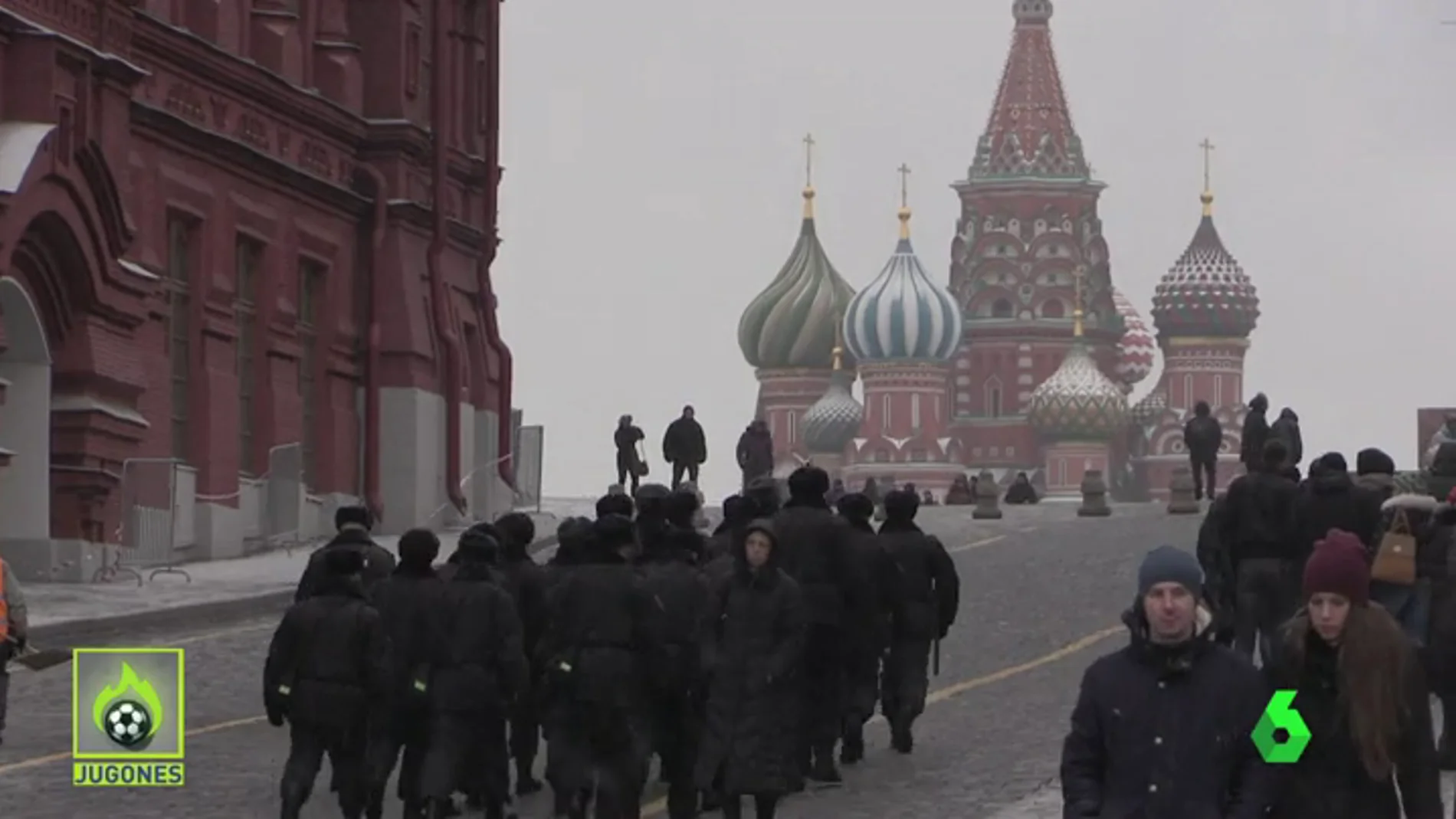 Moscú se blinda antes del sorteo del Mundial de Rusia