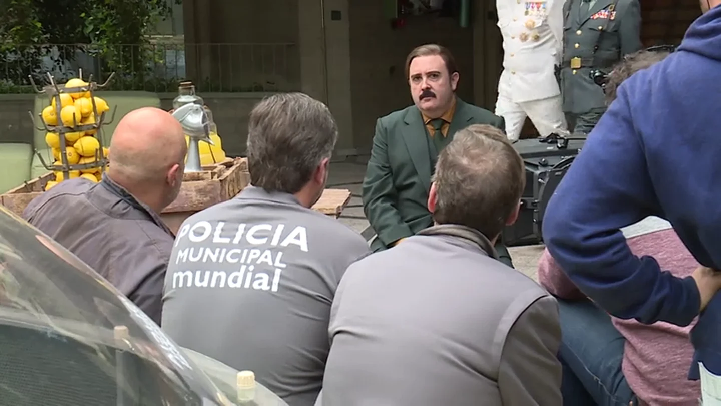 Imagen del rodaje de 'Tiempo después' Imagen del rodaje de 'Tiempo después'