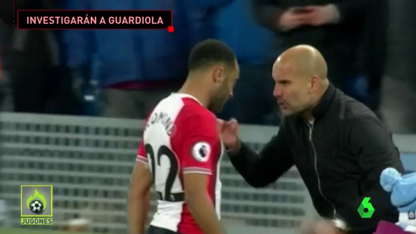 Problemas para Guardiola: la Federaci&oacute;n Inglesa investigar&aacute; su incidente con Redmond