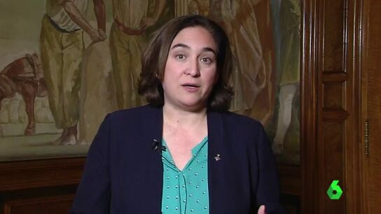 La alcaldesa de Barcelona, Ada Colau