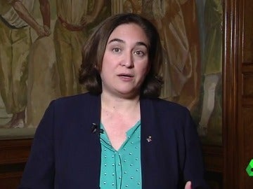 La alcaldesa de Barcelona, Ada Colau La alcaldesa de Barcelona, Ada Colau
