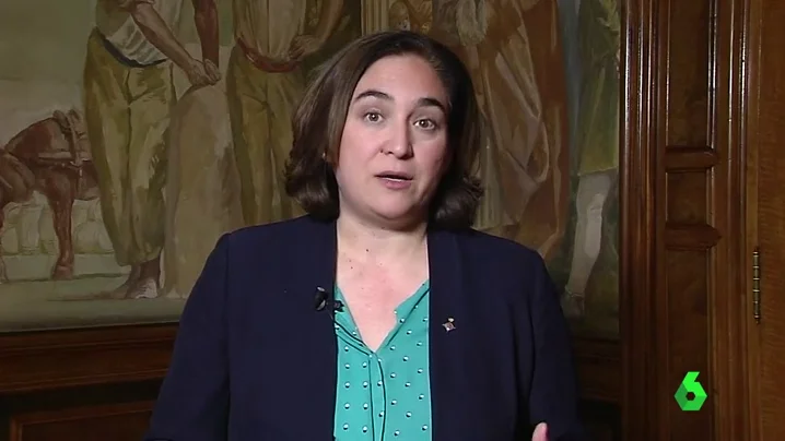 La alcaldesa de Barcelona, Ada Colau