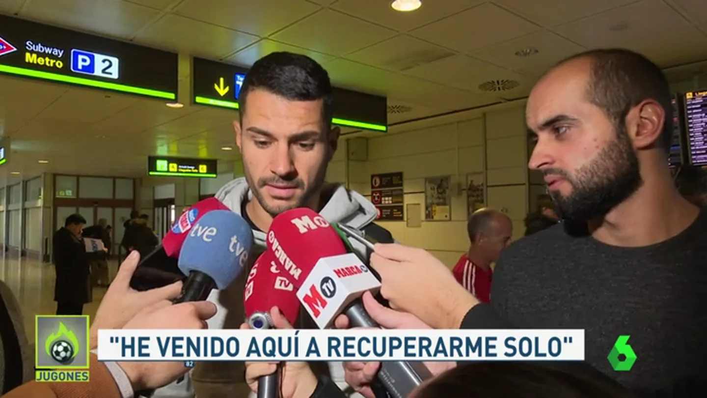 Vitolo, a su llegada a Madrid: "Aun le debo respeto a Las Palmas, he venido a Madrid solo para recuperarme" Vitolo, a su llegada a Madrid: "Aun le debo respeto a Las Palmas, he venido a Madrid solo para recuperarme"