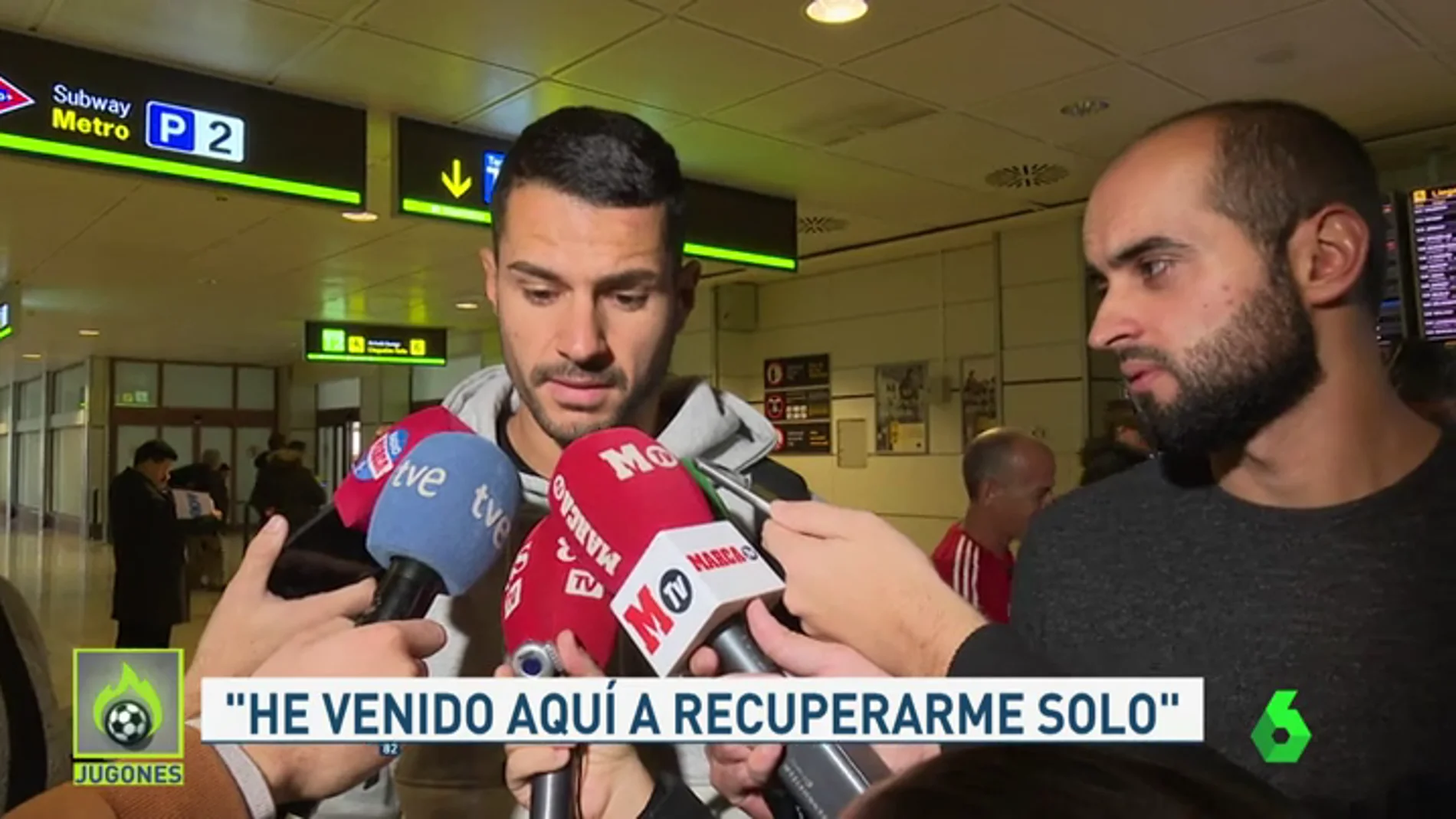 Vitolo, a su llegada a Madrid: "Aun le debo respeto a Las Palmas, he venido a Madrid solo para recuperarme"