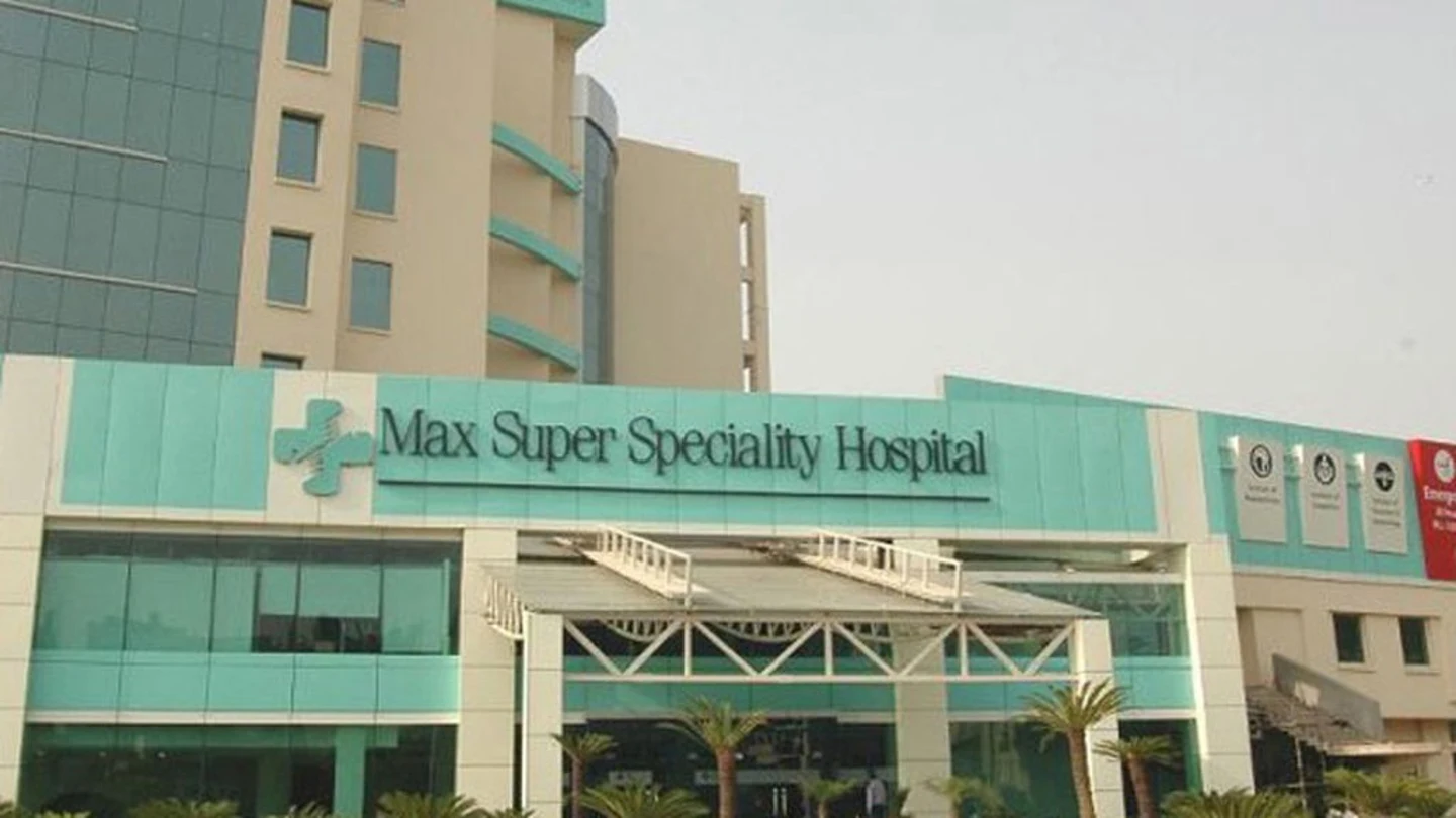 El hospital Max de Nueva Delhi donde han ocurrido los hechos El hospital Max de Nueva Delhi donde han ocurrido los hechos
