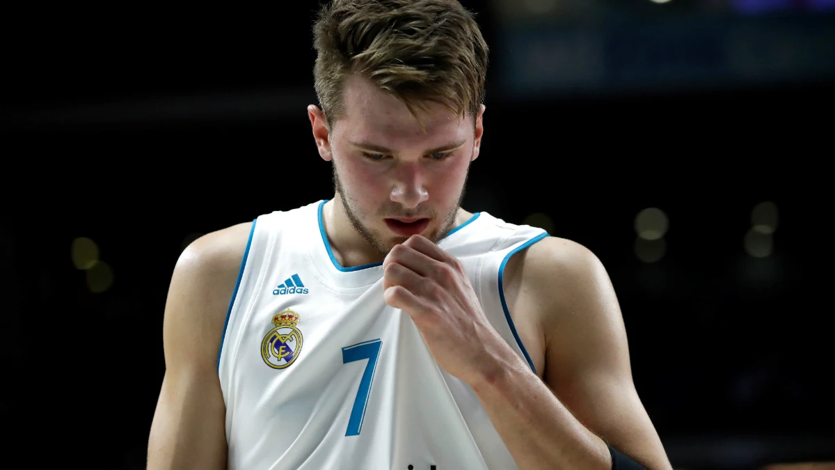 Luka Doncic, cabizbajo