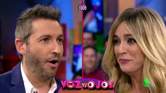 Frank Blanco y Anna Simón se baten en duelo: ¿Quién aguantará más cantando?, ¿y sin parpadear? Frank Blanco y Anna Simón se baten en duelo: ¿Quién aguantará más cantando?, ¿y sin parpadear?