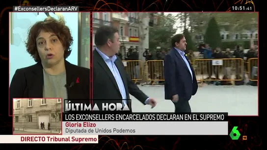 Gloria Elizo: "Vamos a recurrir la aplicación por parte del Gobierno del PP el 155 porque excede de las competencias" Gloria Elizo: "Vamos a recurrir la aplicación por parte del Gobierno del PP el 155 porque excede de las competencias"