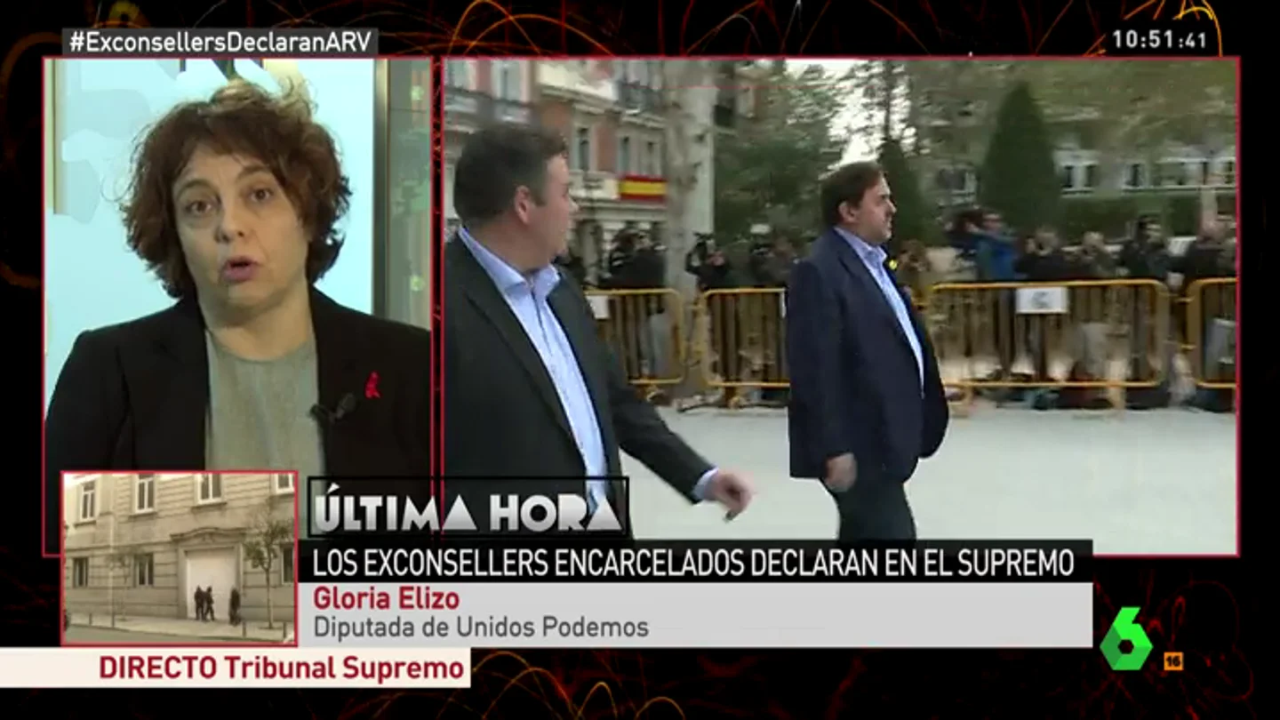 Gloria Elizo: "Vamos a recurrir la aplicación por parte del Gobierno del PP el 155 porque excede de las competencias" Gloria Elizo: "Vamos a recurrir la aplicación por parte del Gobierno del PP el 155 porque excede de las competencias"