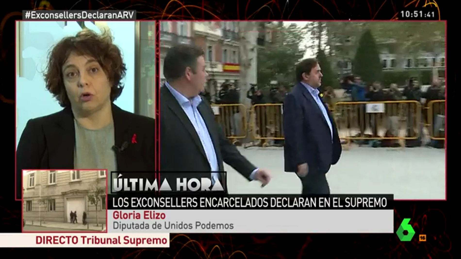 Gloria Elizo: "Vamos a recurrir la aplicación por parte del Gobierno del PP el 155 porque excede de las competencias"