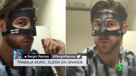 As&iacute; es la m&aacute;scara que Sergio Ramos llevar&aacute; ante el Athletic