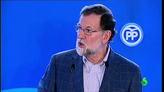 Mariano Rajoy: "El cuento del independentismo nadie lo apoya. El procés se ha acabado y ha acabado mal" Mariano Rajoy: "El cuento del independentismo nadie lo apoya. El procés se ha acabado y ha acabado mal"