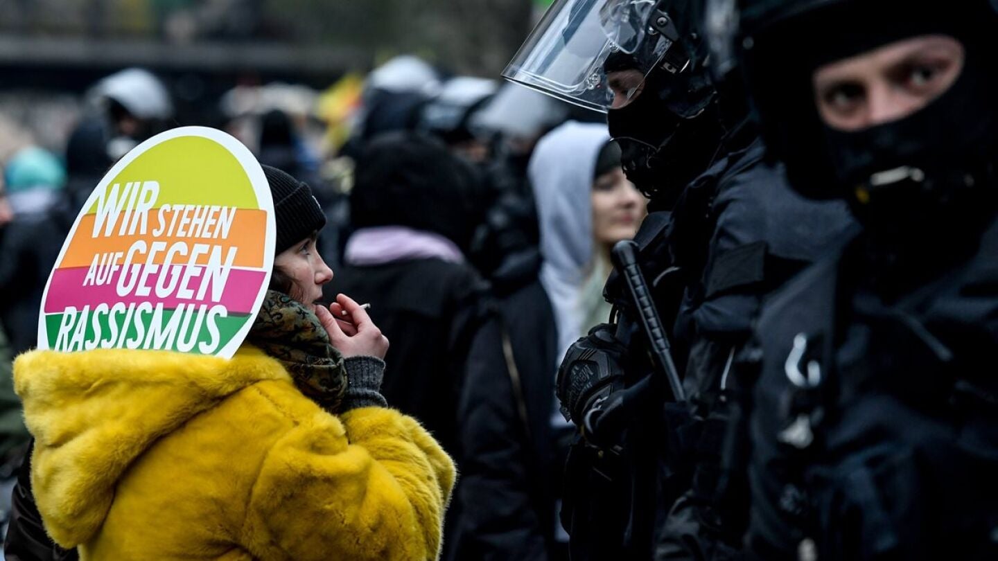 Protestas en Alemania contra el partido de ultraderecha Alternativa para Alemania