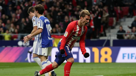 Griezmann, ante la Real Sociedad Griezmann, ante la Real Sociedad