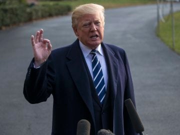 El presidente de EE UU, Donald Trump El presidente de EE UU, Donald Trump