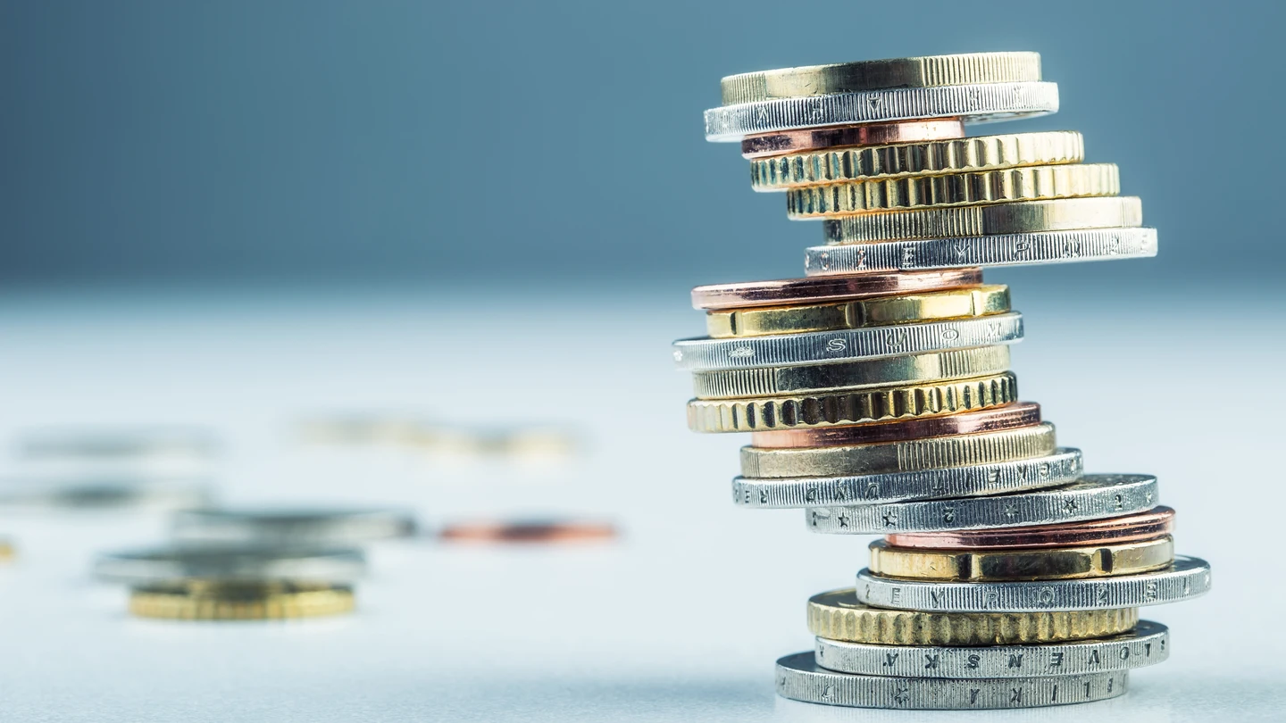 Instantánea de monedas de Euro Instantánea de monedas de Euro