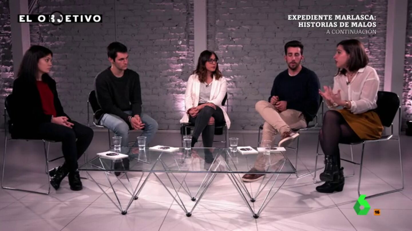 Un grupo de j&oacute;venes en El Objetivo
