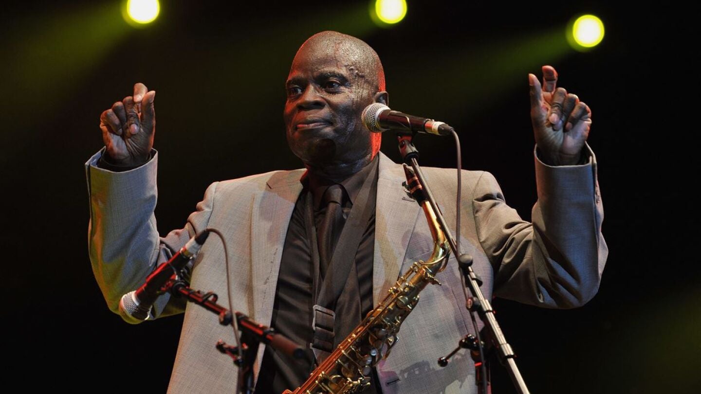 El saxofonista Maceo Parker