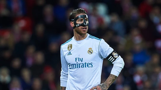 Sergio Ramos, en San Mamés Sergio Ramos, en San Mamés