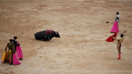 Imagen de una corrida de toros Imagen de una corrida de toros