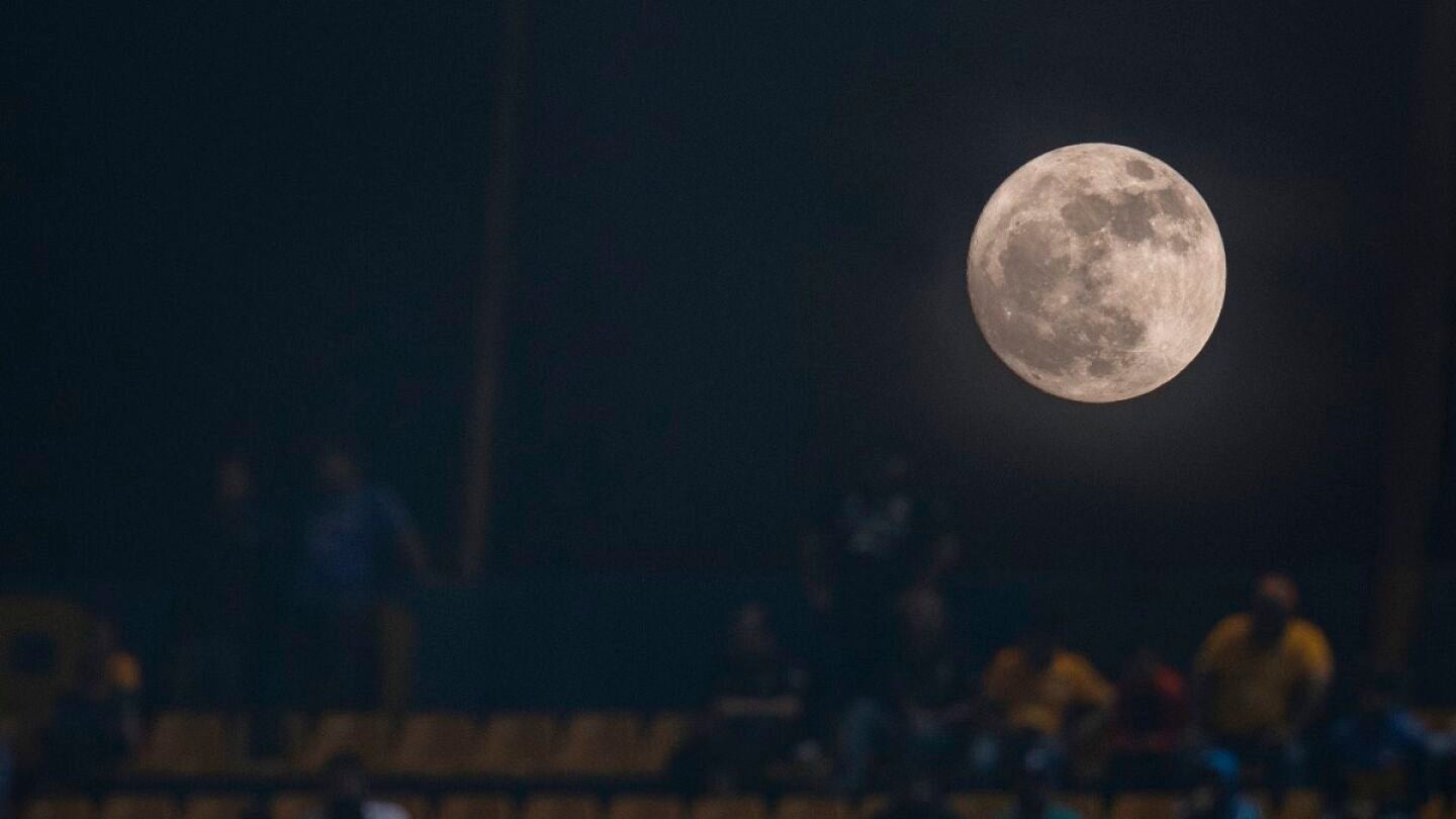 Superluna en M&eacute;xico