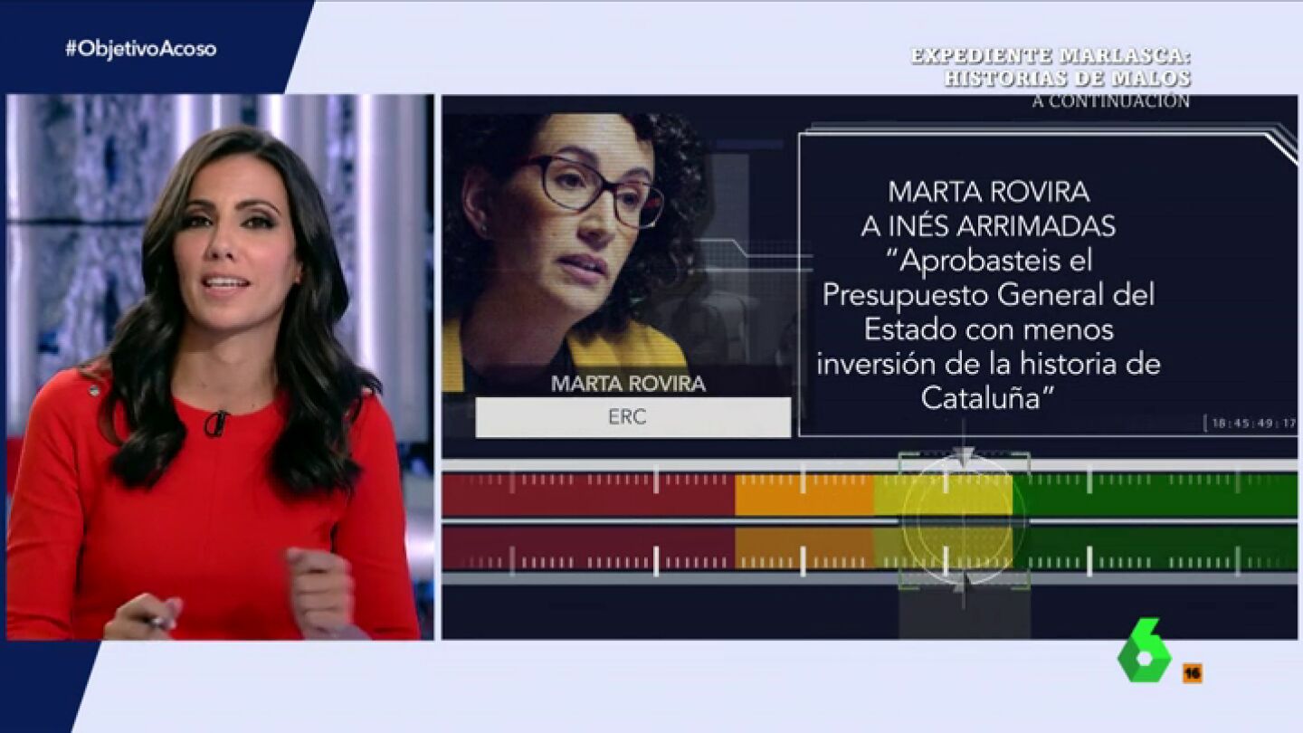 Marta Rovira en la Prueba de Verificaci&oacute;n