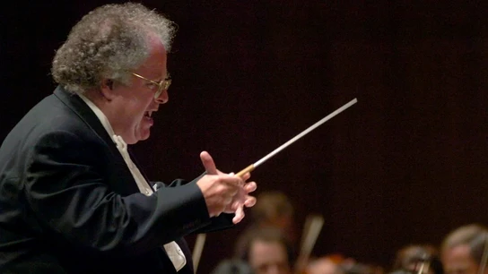 El director de orquesta, James Levine El director de orquesta, James Levine